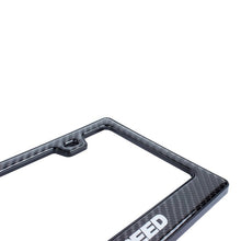 Load image into Gallery viewer, Brand New Universal 100% Real Carbon Fiber Mazdaspeed License Plate Frame - 1PCS