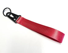 Load image into Gallery viewer, BRAND New JDM TRD Red Racing Keychain Metal key Ring Hook Strap Lanyard Universal