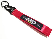 Load image into Gallery viewer, BRAND New JDM Mugen Power Red Racing Keychain Metal key Ring Hook Strap Lanyard Universal
