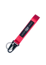 Load image into Gallery viewer, BRAND New JDM Junction Produce Red Racing Keychain Metal key Ring Hook Strap Lanyard Universal