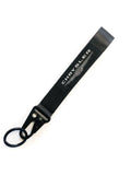 BRAND New JDM CHRYSLER Black Racing Keychain Metal key Ring Hook Strap Lanyard Universal