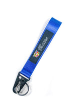 Load image into Gallery viewer, BRAND New JDM Cadillac Blue Racing Keychain Metal key Ring Hook Strap Lanyard Universal