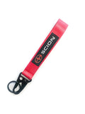 BRAND New JDM SCION Red Racing Keychain Metal key Ring Hook Strap Lanyard Universal