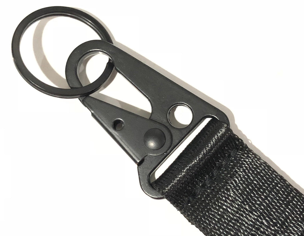 BRAND New JDM MAZDASPEED Black Racing Keychain Metal key Ring Hook Strap Lanyard Universal