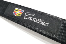 Load image into Gallery viewer, BRAND New JDM Cadillac Leaf Black Racing Keychain Metal key Ring Hook Strap Lanyard Universal