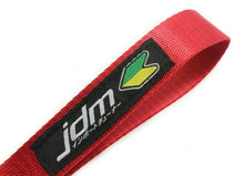 Load image into Gallery viewer, BRAND New JDM Beginner Leaf Red Racing Keychain Metal key Ring Hook Strap Lanyard Universal