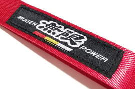 BRAND New JDM Mugen Power Red Racing Keychain Metal key Ring Hook Strap Lanyard Universal