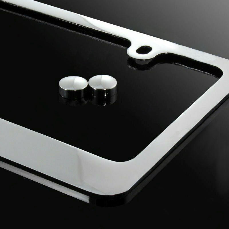Brand New 2PCS ACCORD Chrome Plated Brass License Plate Frame Officially Licensed