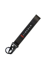 Load image into Gallery viewer, BRAND New JDM Lincoln Black Racing Keychain Metal key Ring Hook Strap Lanyard Universal