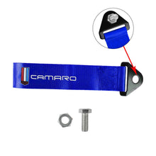 Load image into Gallery viewer, Brand New Camaro Race High Strength Blue Tow Towing Strap Hook For Front / REAR BUMPER JDM