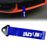 Brand New Honda Fit GK5 Race High Strength Blue Tow Towing Strap Hook For Front / REAR BUMPER JDM
