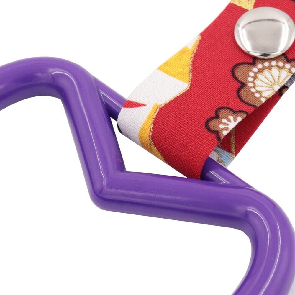 Brand New Heart Purple JDM TSURIKAWA Ring Subway Train Bus Handle Strap Charm Drift