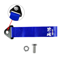 Load image into Gallery viewer, Brand New Mugen Race High Strength Blue Tow Towing Strap Hook For Front / REAR BUMPER JDM
