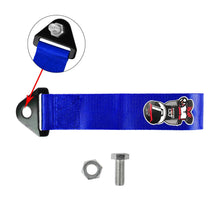 Load image into Gallery viewer, Brand New Mugen Racer High Strength Blue Tow Towing Strap Hook For Front / REAR BUMPER JDM