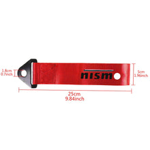 Load image into Gallery viewer, Brand New Nismo High Strength Red Tow Towing Strap Hook For Front / REAR BUMPER JDM