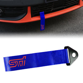 Brand New Sti High Strength Blue Tow Towing Strap Hook For Front / REAR BUMPER JDM