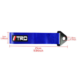 Brand New Trd High Strength Blue Tow Towing Strap Hook For Front / REAR BUMPER JDM