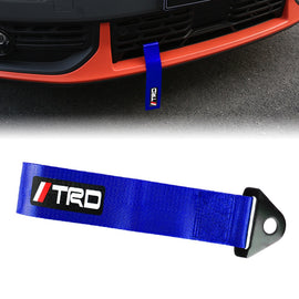 Brand New Trd High Strength Blue Tow Towing Strap Hook For Front / REAR BUMPER JDM