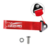 Load image into Gallery viewer, Brand New Jdm Raising Sun High Strength Red Tow Towing Strap Hook For Front / REAR BUMPER JDM