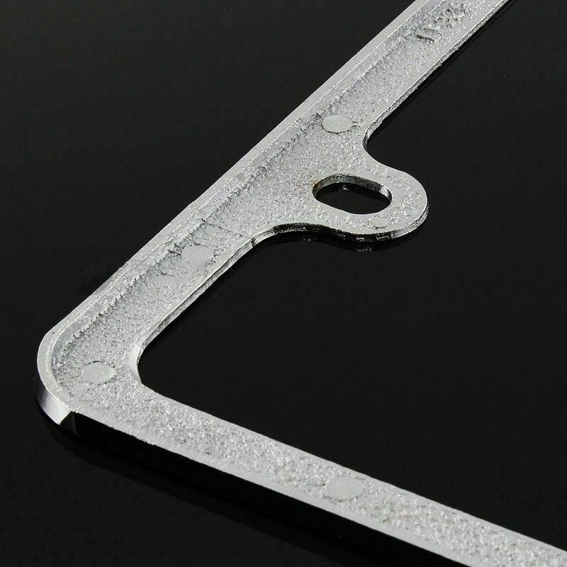 Brand New 2PCS Toyota Tundra Chrome Plated Brass License Plate Frame Officially Licensed