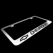 Load image into Gallery viewer, Brand New 1PCS Chevrolet Chrome Plated Brass License Plate Frame Officially Licensed