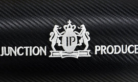 Brand New 4PCS Carbon Fiber Leather JP Junction Produce Vip Car Neck Rest Pillow Headrest Cushion