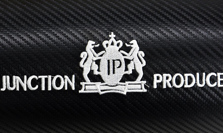 Brand New 2PCS Carbon Fiber Leather JP Junction Produce Vip Car Neck Rest Pillow Headrest Cushion