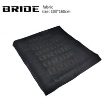 Load image into Gallery viewer, BRAND NEW Full Black JDM Bride Fabric Cloth For Car Seat Panel Armrest Decoration 1M×1.6M