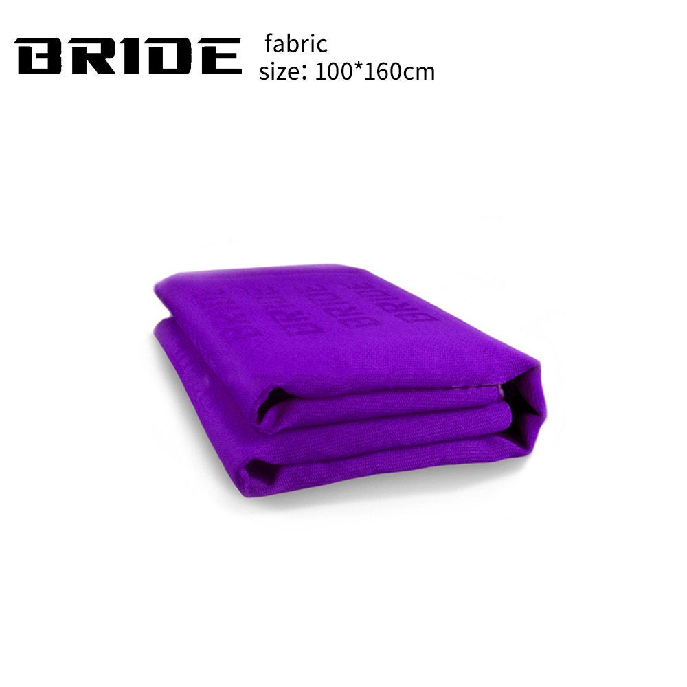 BRAND NEW Full Purple JDM Bride Fabric Cloth For Car Seat Panel Armrest Decoration 1M×1.6M