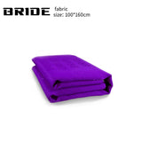 BRAND NEW Full Purple JDM Bride Fabric Cloth For Car Seat Panel Armrest Decoration 1M×1.6M