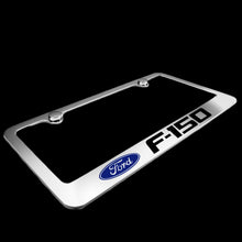 Load image into Gallery viewer, Brand New 1PCS F150 Chrome Plated Brass License Plate Frame Officially Licensed
