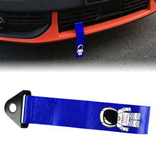 Load image into Gallery viewer, Brand New Asimo Race High Strength Blue Tow Towing Strap Hook For Front / REAR BUMPER JDM