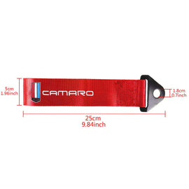 Brand New Camaro Race High Strength Red Tow Towing Strap Hook For Front / REAR BUMPER JDM