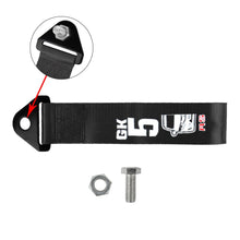 Load image into Gallery viewer, Brand New Honda Fit GK5 Race High Strength Black Tow Towing Strap Hook For Front / REAR BUMPER JDM