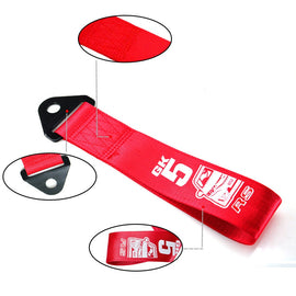 Brand New Honda Fit GK5 Race High Strength Red Tow Towing Strap Hook For Front / REAR BUMPER JDM