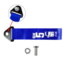 Brand New Honda Fit GK5 Race High Strength Blue Tow Towing Strap Hook For Front / REAR BUMPER JDM