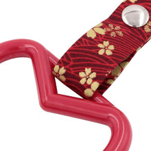 Load image into Gallery viewer, Brand New Heart Red JDM TSURIKAWA Ring Subway Train Bus Handle Strap Charm Drift