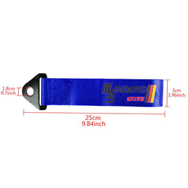 Brand New Mazdaspeed High Strength Blue Tow Towing Strap Hook For Front / REAR BUMPER JDM