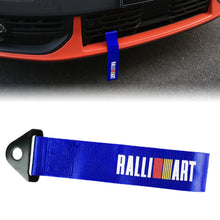 Load image into Gallery viewer, Brand New Ralliart High Strength Blue Tow Towing Strap Hook For Front / REAR BUMPER JDM