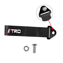 Load image into Gallery viewer, Brand New TRD High Strength Black Tow Towing Strap Hook For Front / REAR BUMPER JDM