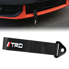 Load image into Gallery viewer, Brand New TRD High Strength Black Tow Towing Strap Hook For Front / REAR BUMPER JDM