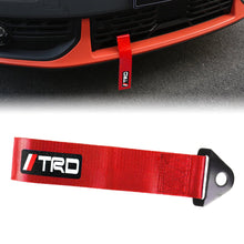 Load image into Gallery viewer, Brand New Trd High Strength Red Tow Towing Strap Hook For Front / REAR BUMPER JDM