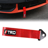 Brand New Trd High Strength Red Tow Towing Strap Hook For Front / REAR BUMPER JDM