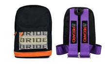 Load image into Gallery viewer, Brand New JDM Recaro Bride Racing Purple Harness Adjustable Shoulder Strap Back Pack
