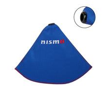 Load image into Gallery viewer, Brand New Nismo Blue Hyper FABRIC Shift Boot Cover MT/AT Car Universal