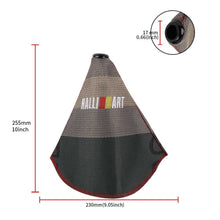 Load image into Gallery viewer, Brand New Ralliart Light Hyper FABRIC Shift Boot Cover MT/AT Car Universal