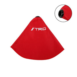 Brand New Trd Red Hyper FABRIC Shift Boot Cover MT/AT Car Universal
