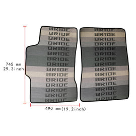 BRAND NEW 2003-2007 Honda Accord Bride Fabric Custom Fit Floor Mats Interior Carpets LHD