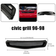 Load image into Gallery viewer, Brand New 1996-1998 Honda Civic EJ/EK Jdm Type R Black Mesh ABS Front Hood Grille Grill