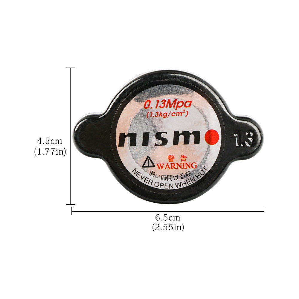 Brand New Jdm Nismo Racing Black Radiator Cap S Type For Nissan